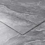 Dark Marble Peel and Stick Bathroom Floor Tiles