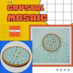 Yuvori Iridescent Crystal Mosaic Shower Tiles 0.39