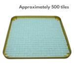 Yuvori Iridescent Crystal Mosaic Shower Tiles 0.39