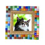 Yuvori Iridescent Crystal Mosaic Shower Tiles 0.39