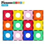 Colorful Magnetic Building Tiles for Kids STEM Fun