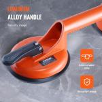 Heavy Duty Glass Suction Cups with Aluminum Handle