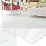 Peel and Stick Pink Gold White Marble Tiles