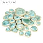 Ice Green Ceramic Mosaic Tiles for Crafts