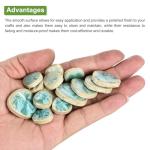 Ice Green Ceramic Mosaic Tiles for Crafts