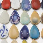 Ceramic Mosaic Tiles - Raindrop Shapes for DIY