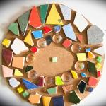 Ice Green Ceramic Mosaic Tiles for Crafts