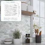 Emerald Green Subway Peel and Stick Wall Tiles