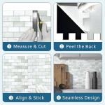 Emerald Green Subway Peel and Stick Wall Tiles