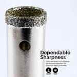 NEIKO Diamond Hole Saw Set for Tile and Glass