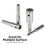 NEIKO Diamond Hole Saw Set for Tile and Glass