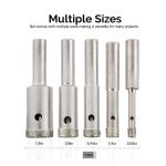 NEIKO Diamond Hole Saw Set for Tile and Glass