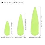Emerald Teardrop Flower Mosaic Tiles, 500g