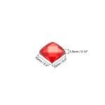 Red Glitter Crystal Mosaic Tiles - 55 Pieces