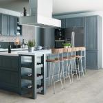 Mountains Gray Luxury Vinyl Shower Floor Tiles