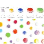 Blue Iridescent Glass Mosaic Tiles for Crafts