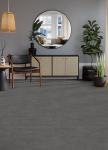Dark Grey Peel and Stick Shower Floor Tiles