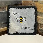 Yousonew 18 Pack 4x4 Black Slate Coasters