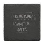 Yousonew 18 Pack 4x4 Black Slate Coasters