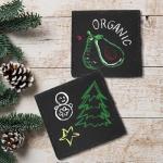 68 Pieces Slate Coasters, Dhfsleo Size 4 x 4 inch Black Coasters Stone Coaster Set, Square，Perfect for use in Your Home, Office, Kitchen,bar,Christmas or Anywhere.