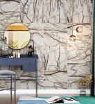 Livelynine Peel and Stick Floor Tile Marble 12X12 4pcs Beige Black Tan Self Adhesive Floor Tiles Waterproof Vinyl Flooring Sheet for Kitchen Bathroom Laminate Flooring Renter Friendly Sticky Stickers