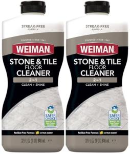 Weiman Stone Tile and Laminate Cleaner - 32 Ounce 2 Pack