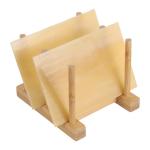 PATIKIL 4 x 6 Inch Transparent Stained Glass Sheets, 2 Sheets Mosaic Glass Variety Pack Tiles for Art Supplies Crafts Projects, Camel Brown