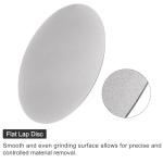 uxcell Diamond Sanding Grinding Disc, 8-Inch (200mm) Grit 320 No Center Hole, Flat Lap Disk Polishing Discs Abrasive Wheel for Gemstone Tile Porcelain Glass Stone Metal