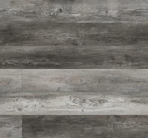 MSI McKenna 7 in. x 48 in. Luxury Vinyl Flooring, Rigid Core Planks, LVT Tile, Click Lock Floating Floor, Waterproof LVT, Wood Grain Finish, Digby Gray-Dark, 23.77 Square Feet