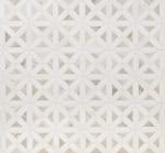 MSI Angora Geometric Polished Marble Mesh Mounted Mosaic Tile for Bathroom, Kitchen Backsplash, Accent Wall Tile, and Shower Wall Tile