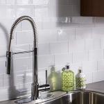 Aspect Peel and Stick 3 in. x 6 in. Glass Backsplash Tile in Frost for Kitchen and Bathrooms (8 Pack)