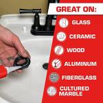 Loctite Silicone Sealant, Clear, 2.7 fl oz Tube, 1 Pack - 100% Waterproof Sealant for Glass, Ceramic, Wood, Plastic & More