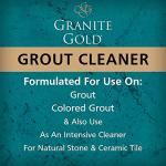 Granite Gold Grout Cleaner Spray with Brush, 24oz