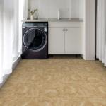 Alow Peel and Stick Floor Tile Yellow, Peel and Stick Flooring Waterproof, Marble Vinyl Flooring for Kitchen Toilet、Laundry Room and More (11.8inX11.8in 10pcs)