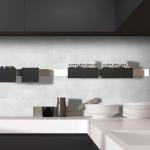 INNO STICKERS 30-Sheet Marble Subway Tile Peel and Stick Tile, 4 in. x 12 in. Stone Composite Waterproof Backsplash Tiles for Kitchen, Bathroom, Fireplace (Cement Gray)