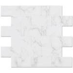 Avant Decor 8 Tiles | Vinyl Subway Tile | Peel and Stick Kitchen Backsplash Stick On Wall Easy DIY Installation 11.61" x 10"