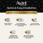 Avant Decor 8 Tiles | Vinyl Subway Tile | Peel and Stick Kitchen Backsplash Stick On Wall Easy DIY Installation 11.61" x 10"