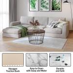 EVA Foam Floor Tiles 12-Pack - 48SQFT Puzzle Mat - Interlocking Foam Tiles for Baby Play Mat or Gym Flooring for Exercise by Stalwart (Faux Marble)