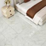 WESTICK 20 Pcs Bathroom Marble Floor Tiles Peel and Stick Waterproof 12" x 12" Self Adhesive Vinyl Flooring Peel and Stick Floor Tile Removable Vinyl Stick on Tile for Bedroom Kitchen Living Room