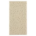 Cool Tools - Flexible Texture Tile - Simple Leaves Embossed - 4" X 2"