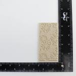 Cool Tools - Flexible Texture Tile - Simple Leaves Embossed - 4" X 2"
