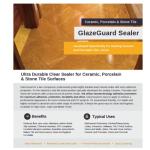 CoverTec GlazeGuard Matte (Sample) Ceramic & Porcelain Tile, Grout Sealer Flat Finish (3 oz Sample Kit)