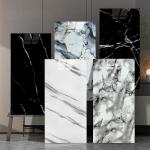 Wall Panels Peel and Stick，PVC Imitation Artificial Marble Tiles Sticker，10 pcs 23.6" L x 11.8" W，Heat-Resistant Backsplash Tile，Ideal for Kitchen Bathrooms Living Rooms Bedrooms.