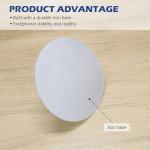 SCOTTCHEN Diamond Grinding Disc, 8” (200mm),No Center Hole,Flat Lap Disk Polishing Discs -240 Grit,Sanding Grinding Disc for Gemstone, Tile, Porcelain, Glass & Metal Polishing