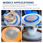 SCOTTCHEN Diamond Grinding Disc, 8” (200mm),No Center Hole,Flat Lap Disk Polishing Discs -240 Grit,Sanding Grinding Disc for Gemstone, Tile, Porcelain, Glass & Metal Polishing