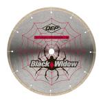 QEP 10" Black Widow Premium-Grade, Thin Rim Diamond Blade for Wet Cutting of Porcelain, Ceramic, Granite and Marble Tile