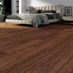 VallisCo Peel and Stick Vinyl Flooring 36 Pack 54 Sq.Ft, Waterproof Vinyl Flooring Peel and Stick for Office, Living Room, Bathroom, Kitchen - Unique Design, Easy to Install Floor, Brown