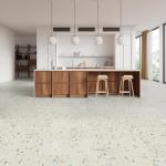 Allure 12" x 24" x 6.55mm, 12 mil Luxury Vinyl Tile Flooring, Ultima Parfait Terrazzo Look, Embossed, Waterproof, 12 Tiles/Box, 23.56 sqft/Box