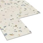 Allure 12" x 24" x 6.55mm, 12 mil Luxury Vinyl Tile Flooring, Ultima Parfait Terrazzo Look, Embossed, Waterproof, 12 Tiles/Box, 23.56 sqft/Box