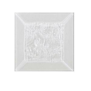 2" x 2" Beveled Glass Glue Chip Square - 10 Pieces